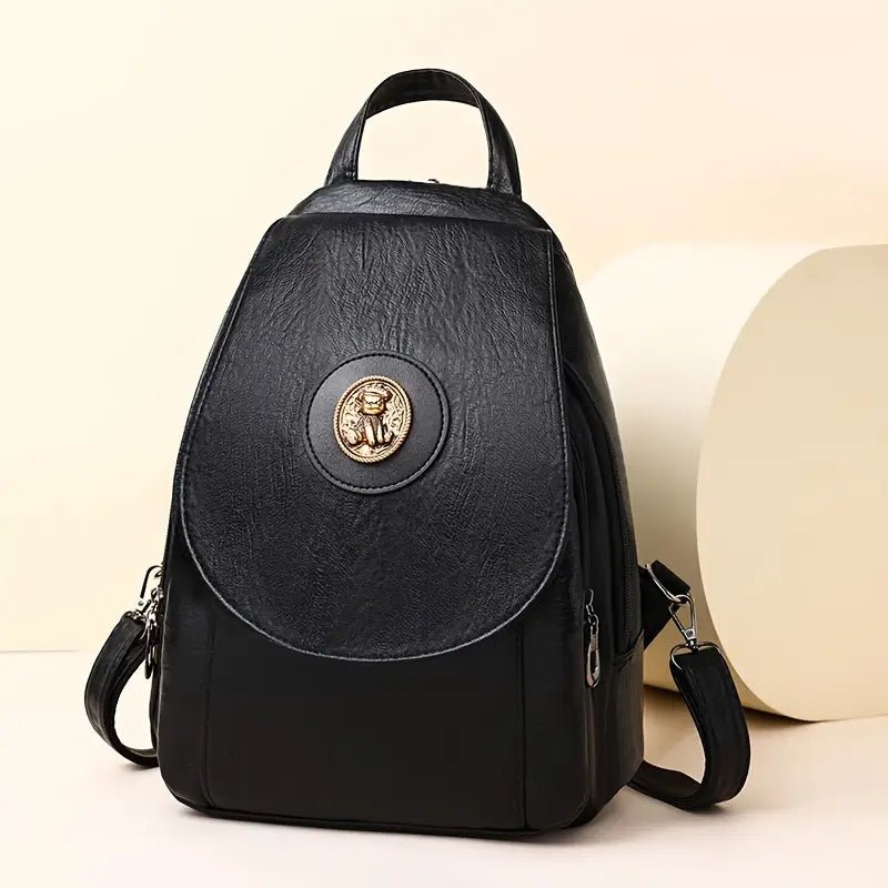 Retro Women's backpack with adjustable backpack style suitable for daily wear or work use