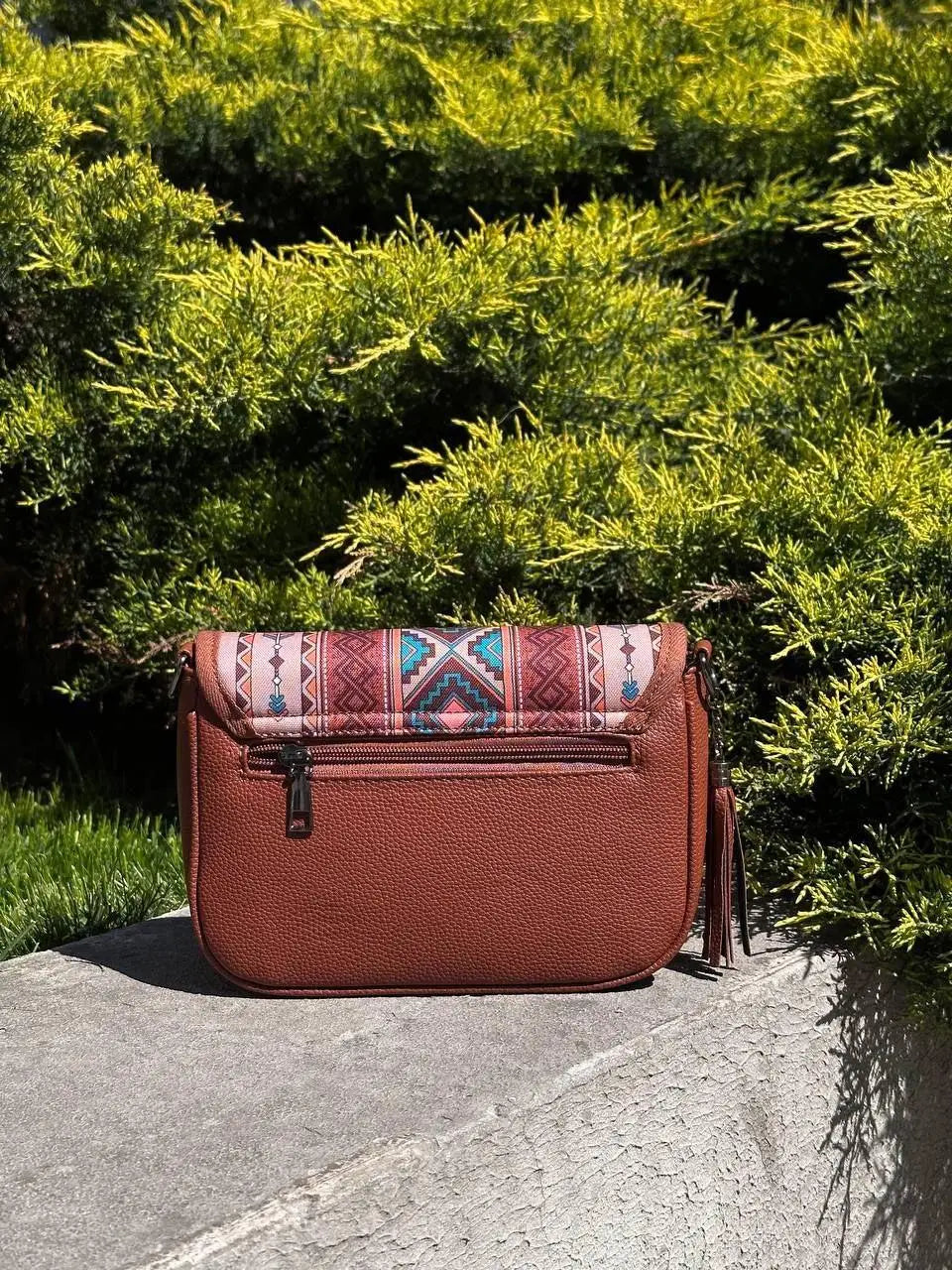 Premium Bohemian Crossbody Bag for Women – Elegant Ethnic-Style Shoulder Bag with Matching Card Holder