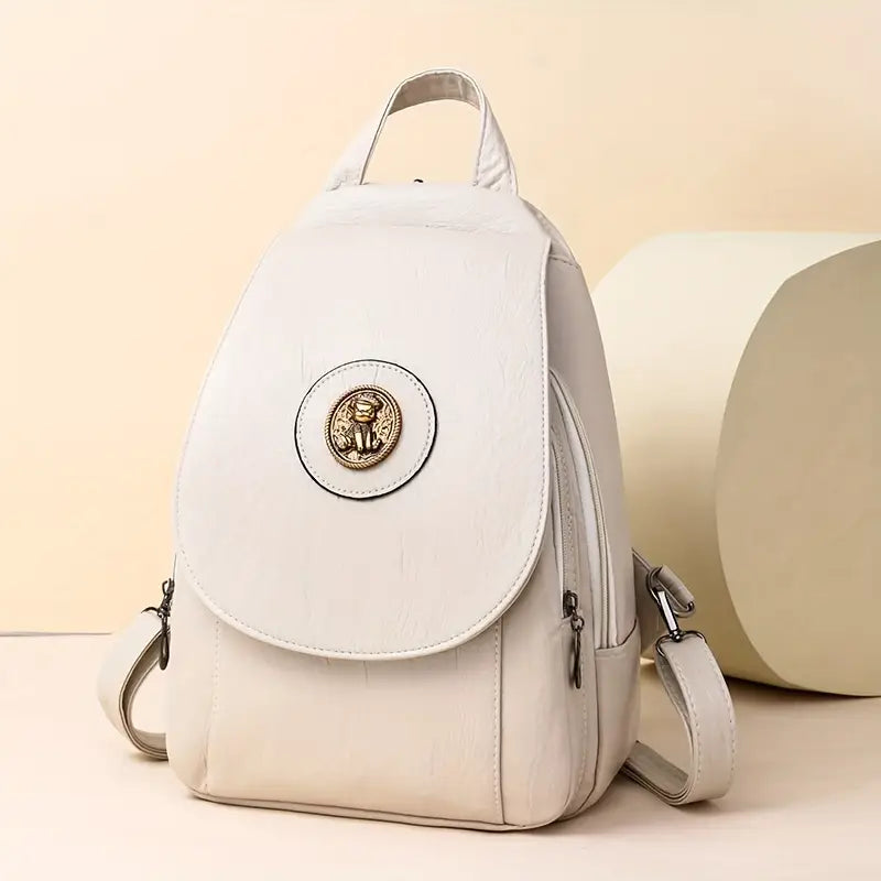 Retro Women's backpack with adjustable backpack style suitable for daily wear or work use